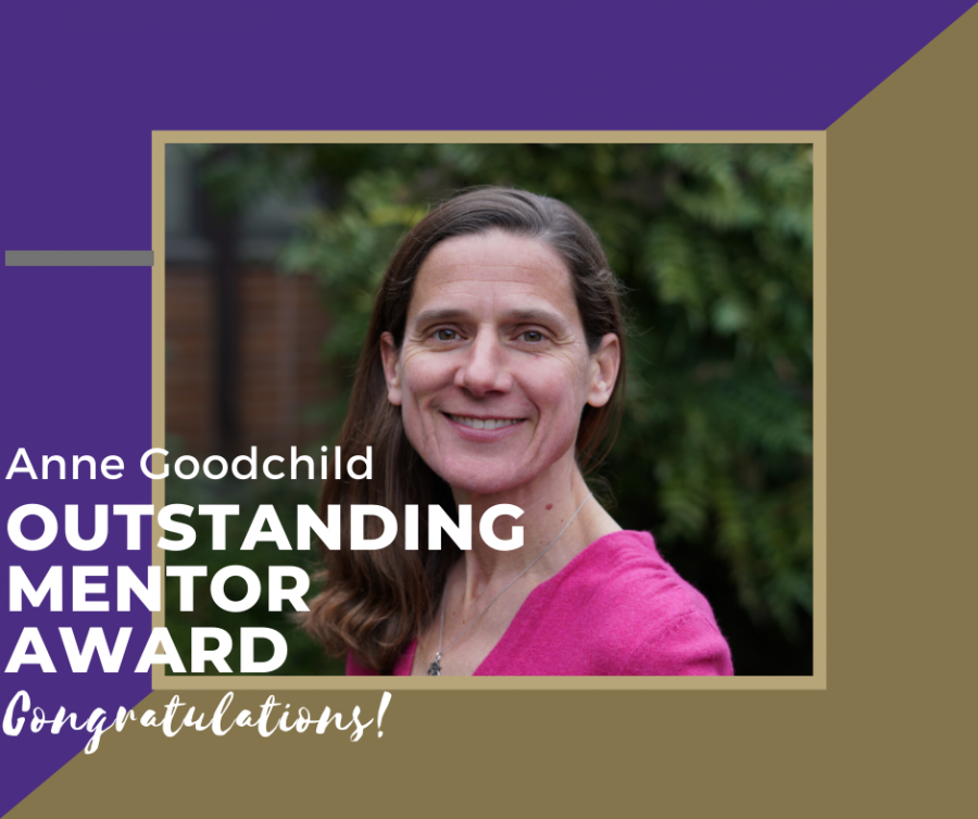 Anne Goodchild Named Outstanding Mentor