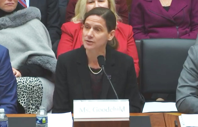 Anne Goodchild Testifies at U.S. House