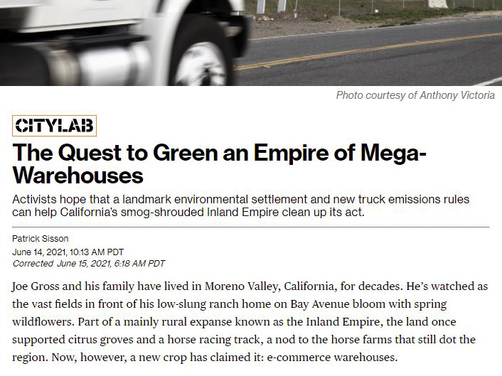 The Quest to Green an Empire of Mega-Warehouses