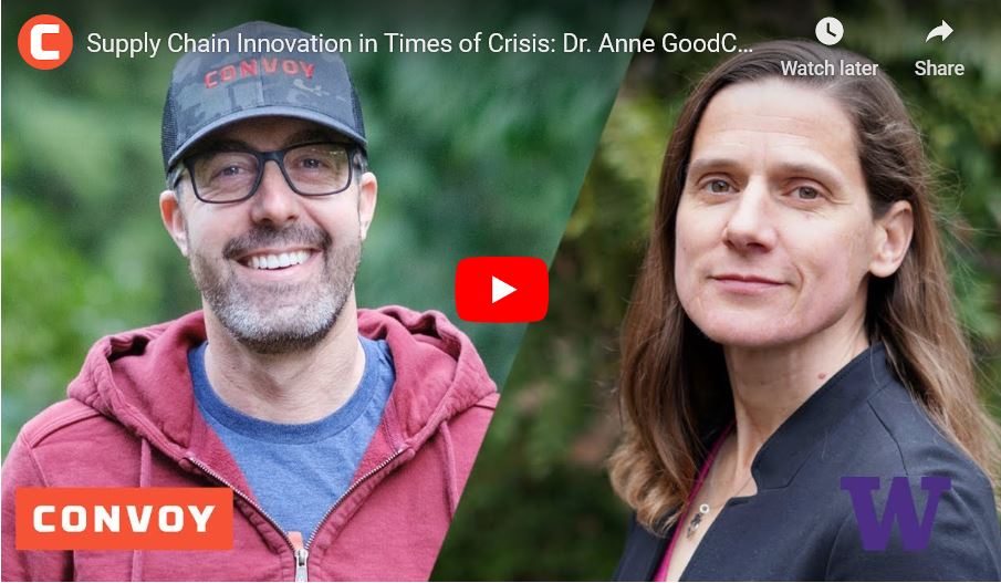 Supply Chain Innovation and the COVID-19 Crisis: Dr. Anne Goodchild