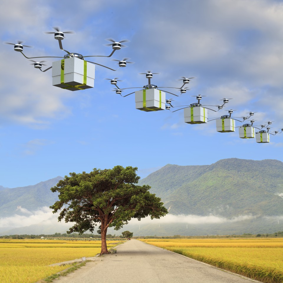 Can Delivery Drones Help us Cut Down on Pollution?
