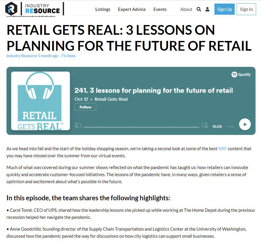 3 Lessons for Planning for the Future of Retail