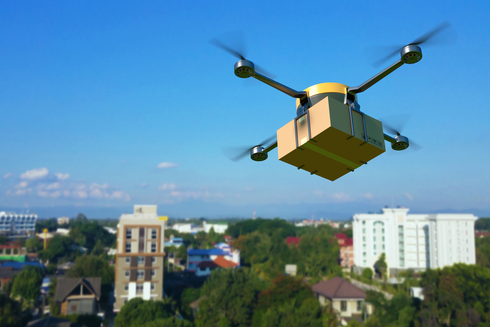 Can drones deliver less carbon pollution?